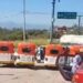 Transportistas de Totolapan bloquearon el paso en Atlatlahucan, Morelos. Foto Especial