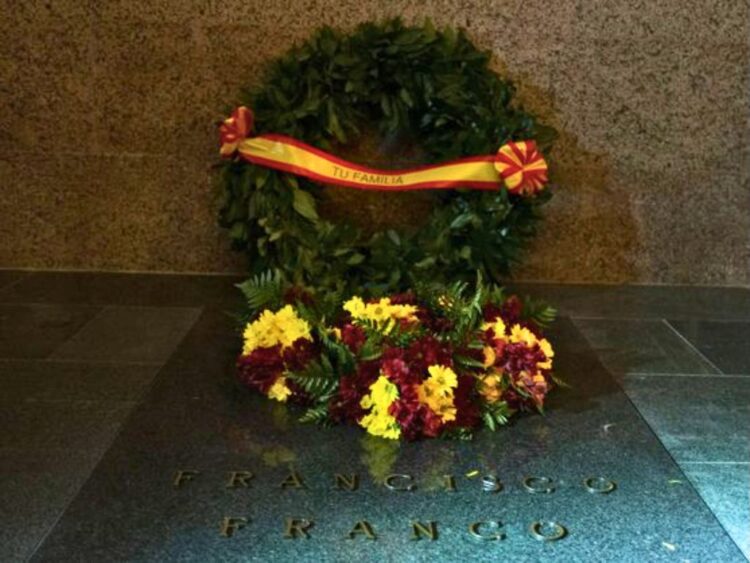 Cincuenta años sin Franco. La tumba del dictador en Mingorrubio. Secretaría de Estado de Comunicación