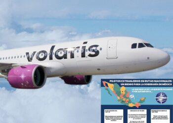 ASPA advierte riesgo a la soberanía por autorización a pilotos extranjeros en Volaris