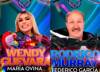 Wendy Guevara y Rodrigo Murray tras ser revelados como los eliminados de ¿Quién es la Máscara? 2025.