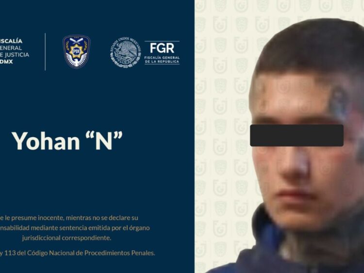 Fiscalía de CDMX captura a «El Yohan», presunto integrante de La Unión Tepito
