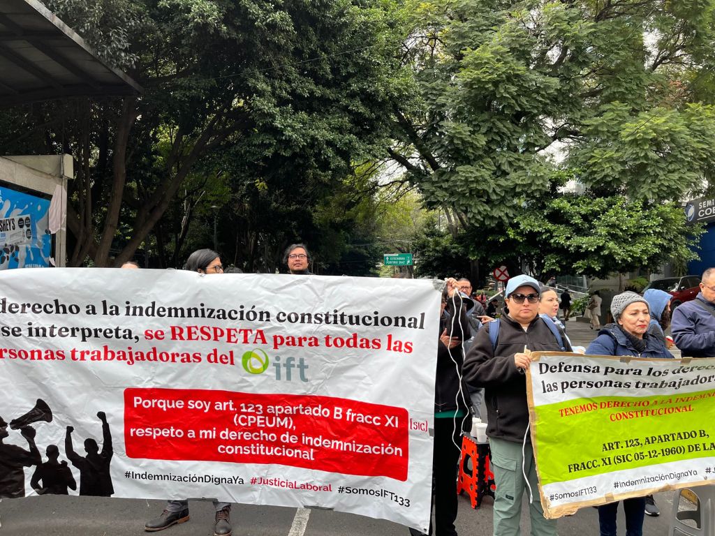 indemnización de extrabajadores del IFT