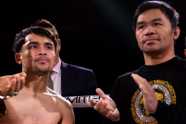 Jimuel y Manny Pacquiao