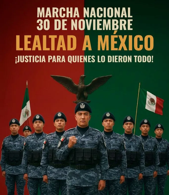 Militares retirados exigen dignificación y pensiones justas en Marcha Nacional