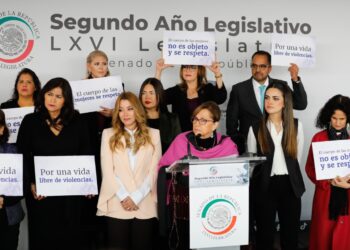 Senadoras condenan agresión contra Sheinbaum; revisarán agenda para prevenir violencia a mujeres