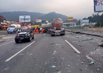 Accidente de pipa en La Marquesa deja tres personas lesionadas