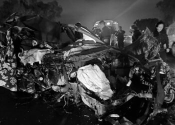 Accidente fatal en la México-Texcoco deja dos personas sin vida