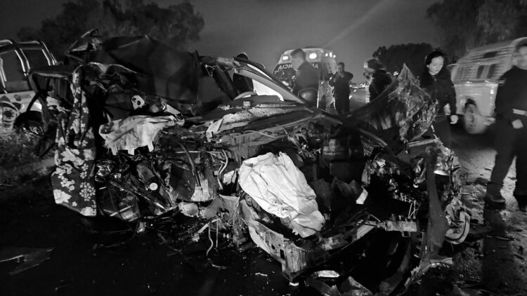 Accidente fatal en la México-Texcoco deja dos personas sin vida