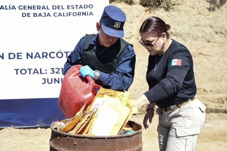 Asesta Fiscalía de Baja California golpe histórico al narcomenudeo