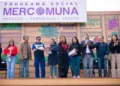 Brugada entrega vales de Mercomuna a 35 mil familias de la CDMX