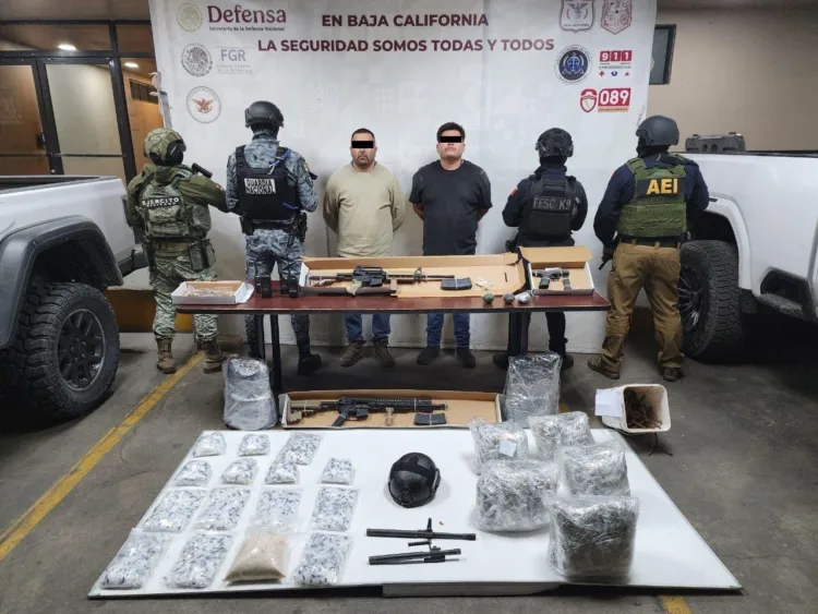 Cae “La Piruja” en BC, presunto operador ligado a estructura delictiva de Sinaloa