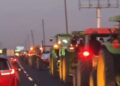 Caravana de tractores rumbo al Congreso provoca caos vial en Texcoco y la CDMX