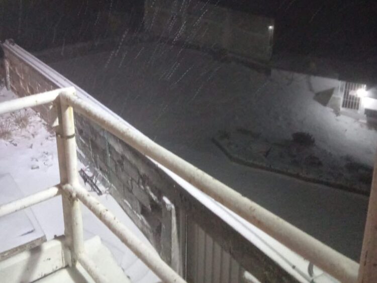 Nieve y cencellada, en el Cofre de Perote