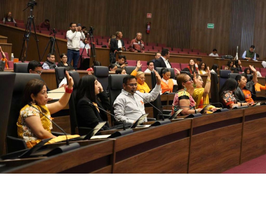 Congreso de Oaxaca aprueba la declaratoria del Día del Tintorero de Caracol Púrpura. /AMEXI /Foto: Congreso de Oaxaca