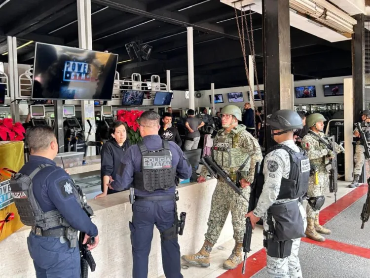 Cuernavaca. Aumenta presencia policial y del Ejército en Morelos. AMEXI Foto Especial