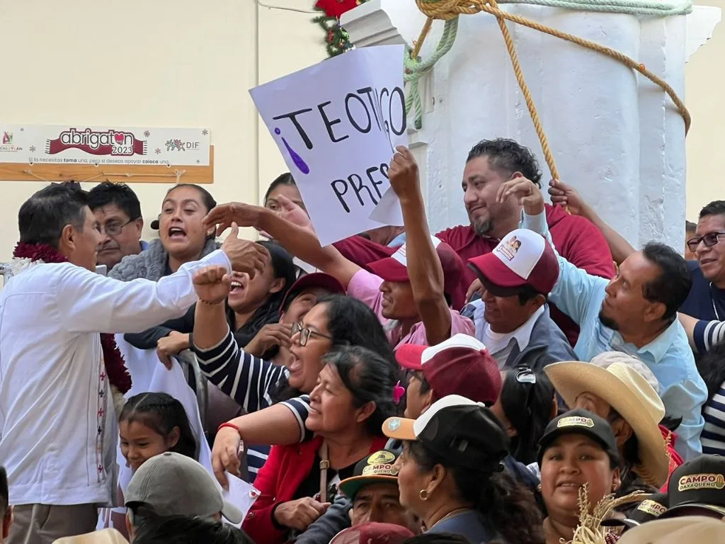 Desde la Mixteca, Salomón Jara destaca el fin de gobiernos corruptos