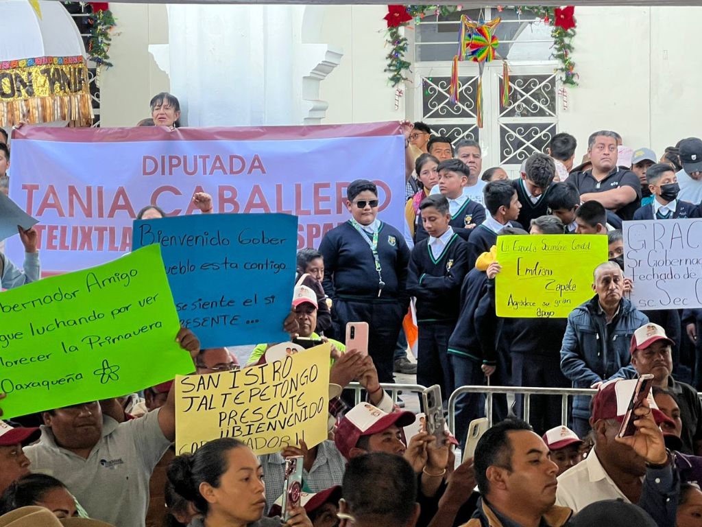 Desde la Mixteca, Salomón Jara destaca el fin de gobiernos corruptos