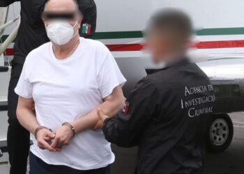 Detención de César Duarte, exgobernador de Chihuahua. Foto Redes sociales