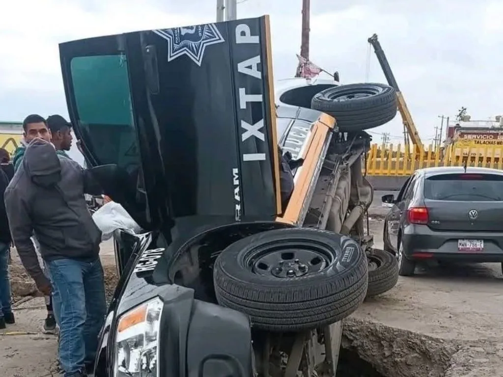 Accidente en Ixtapaluca