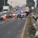 Doble accidente en Toluca