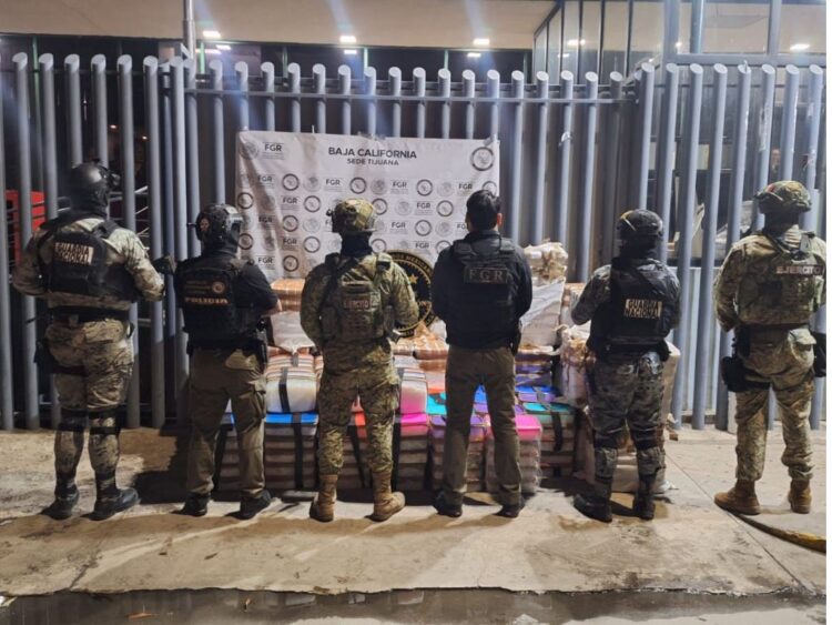 Golpe al narco en BC: aseguran 720 kilos de metanfetamina y desarticulan célula criminal