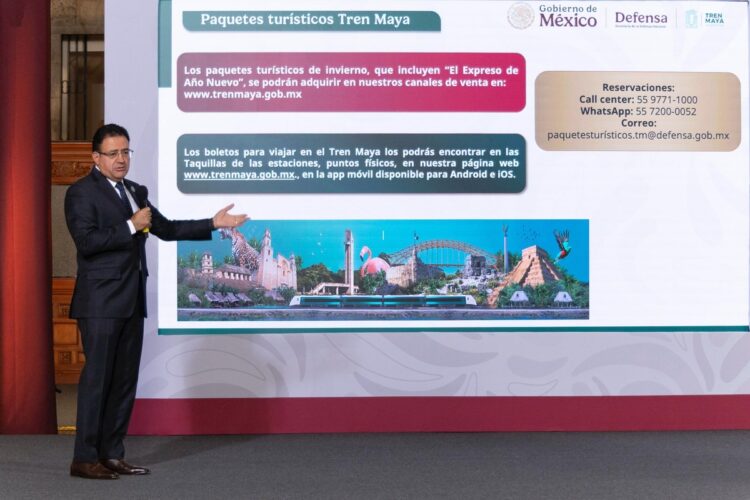 Mueve Tren Maya a un millón de pasajeros en 2025