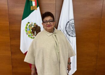 Ernestina Godoy, aspirante a la FGR. AMEXI Foto X Ernestina Godoy