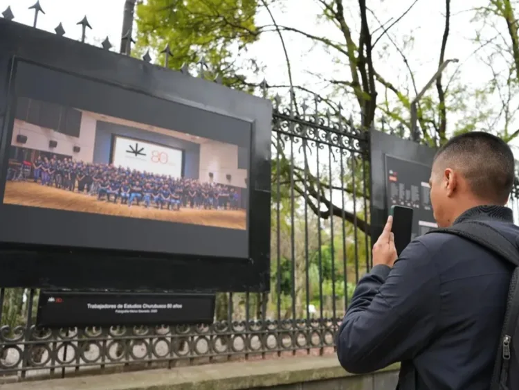 Estudios Churubusco celebra 80 años con exposición en Chapultepec | AMEXI/FOTO: IG @est_churubusco