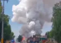 Explosión de pirotecnia en una vivienda de Tultepec deja dos lesionados