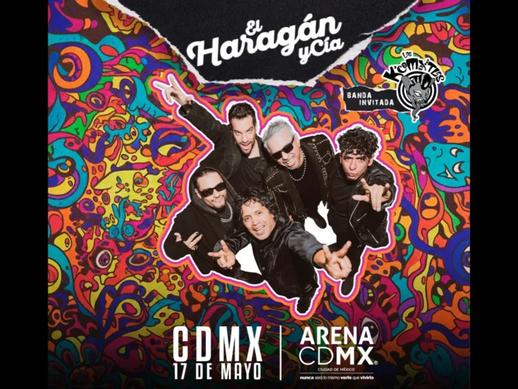 El Haragán y Cía anuncia concierto en la Arena CDMX en 2026
