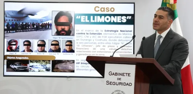 Harfuch descarta vínculos entre “El Limones” y Pedro Haces