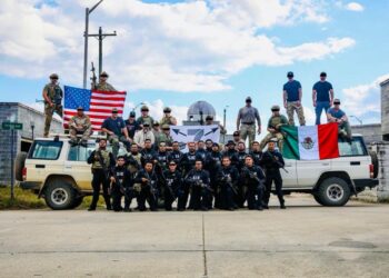 Capacitación de EU a SSP Michoacán. AMEXI