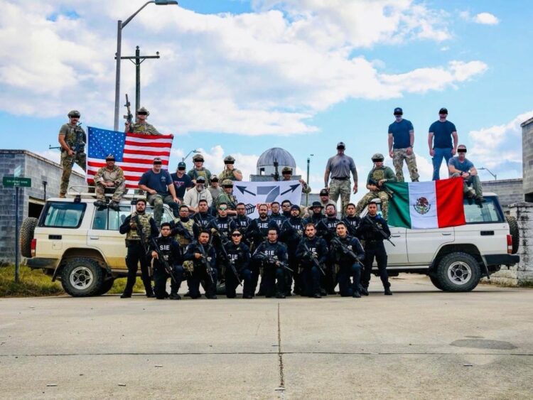 Capacitación de EU a SSP Michoacán. AMEXI