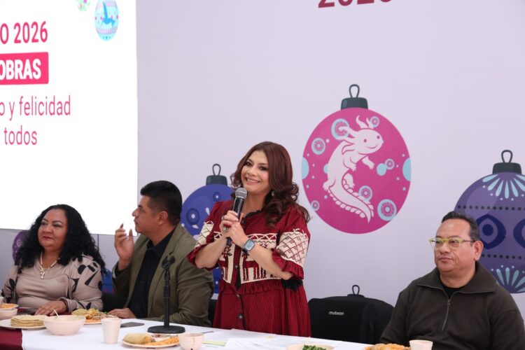 Los capitalinos recibirán 2026 con más de 2 mil obras para bienestar social: Brugada