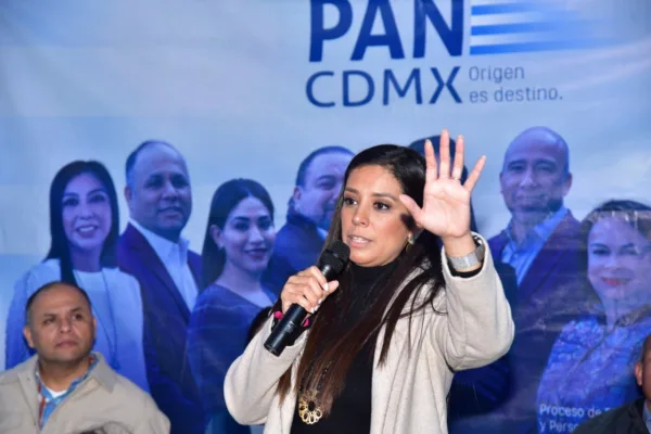 Luisa Gutiérrez Ureña, presidenta del PAN capitalino