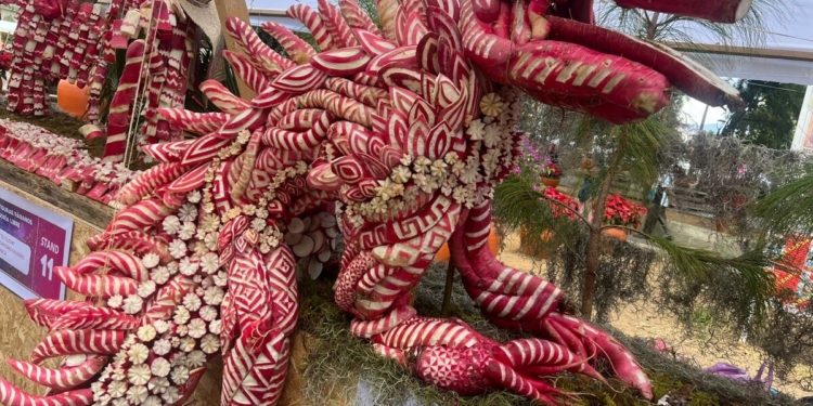 Oaxaca maravilla a turistas con 128 edición de la tradicional Noche de Rábanos