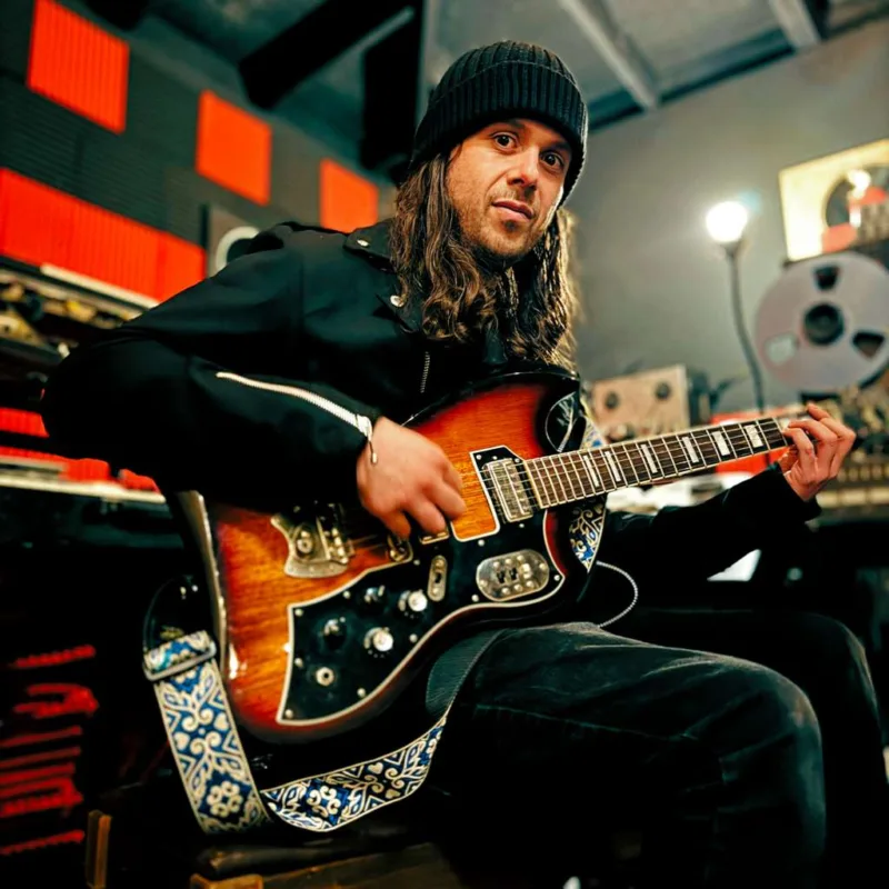 Integrantes de la banda Durazo, originaria de Coachella Valley, posan durante la promoción de su sencillo debut Smile Before The Tears, producido por Felipe Ceballos.