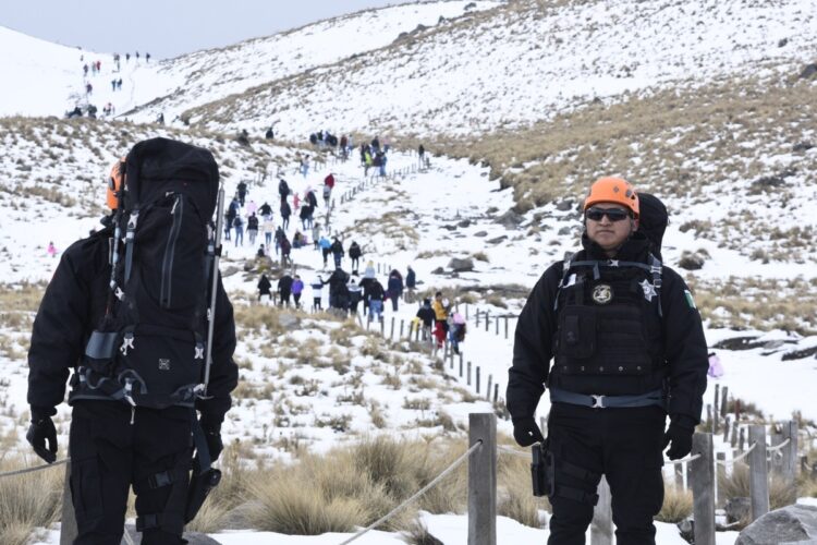 Policía de Alta Montaña brindó 544 apoyos en reservas naturales del Edomex en 2025