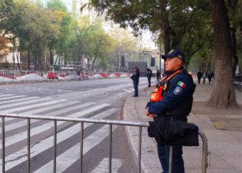 Más de 14 mil policías en CDMX para seguridad en año nuevo