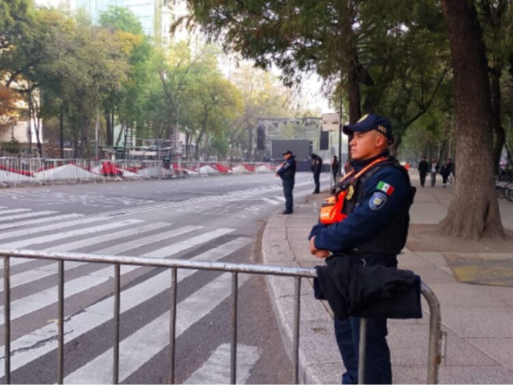 Más de 14 mil policías en CDMX para seguridad en año nuevo