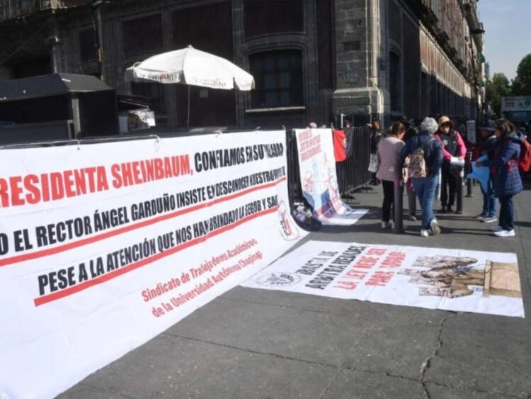 Crisis en la Universidad Autónoma de Chapingo: profesores. AMEXI