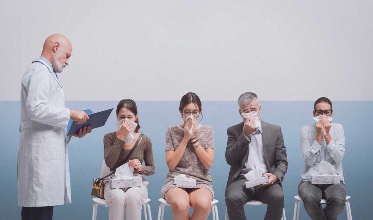 Puedes contraer enfermedades respiratorias en esta época