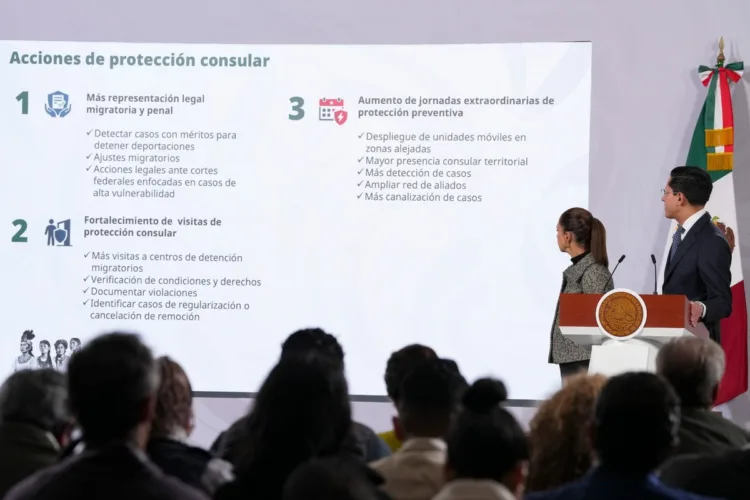 SRE destina 115 mdp del sorteo “México, con M de Migrante” a defensa y protección consular