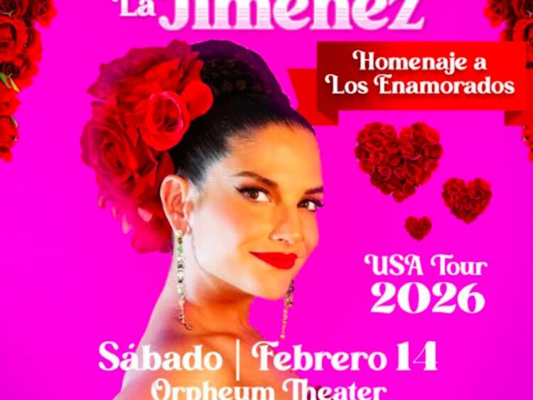 Natalia Jiménez expande el éxito de “La Jiménez” y confirma fecha especial para San Valentín en Los Ángeles