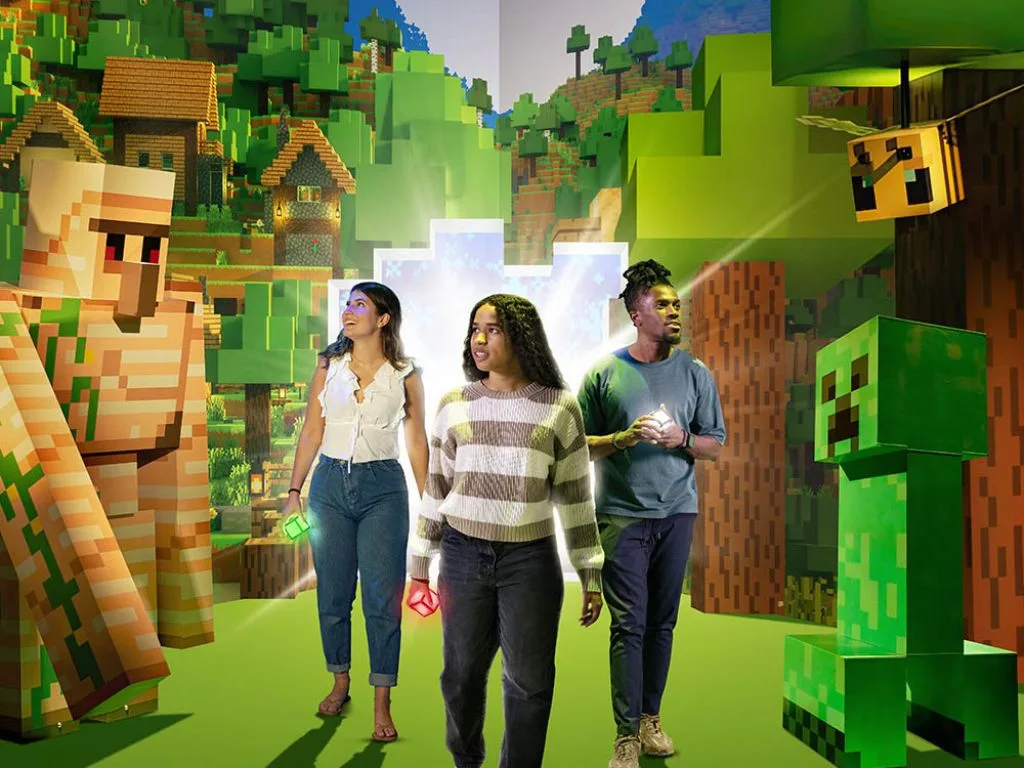 CDMX se transforma en el mundo de Minecraft con Villager Rescue