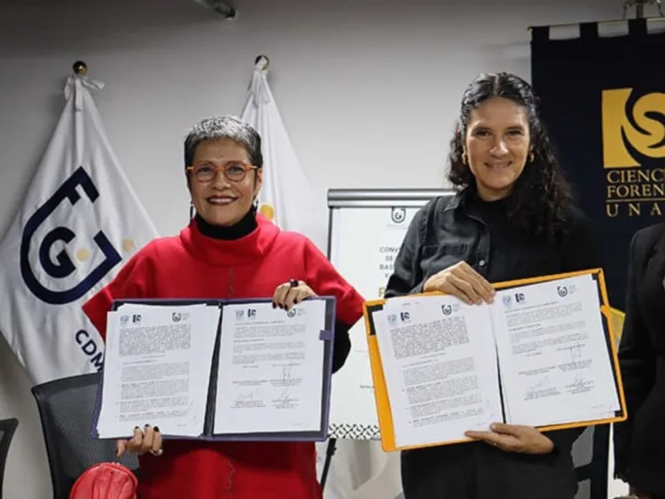 UNAM y FGJCDMX Recuperación de cuerpos