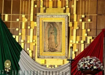 Virgen de Guadalupe en la Basílica de Guadalupe | AMEXI/FOTO: RRSS