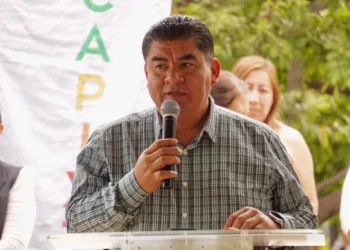 El alcalde Heladio Rafael Sánchez Zavala.