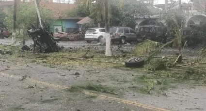 Michoacán ataque con coche bomba en Coahuayana deja un muerto y 10 heridos