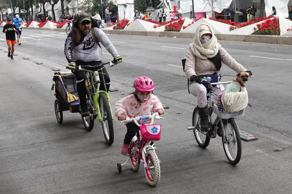 "Muévete en Bici": recorre 36 km de este domingo sin tráfico.